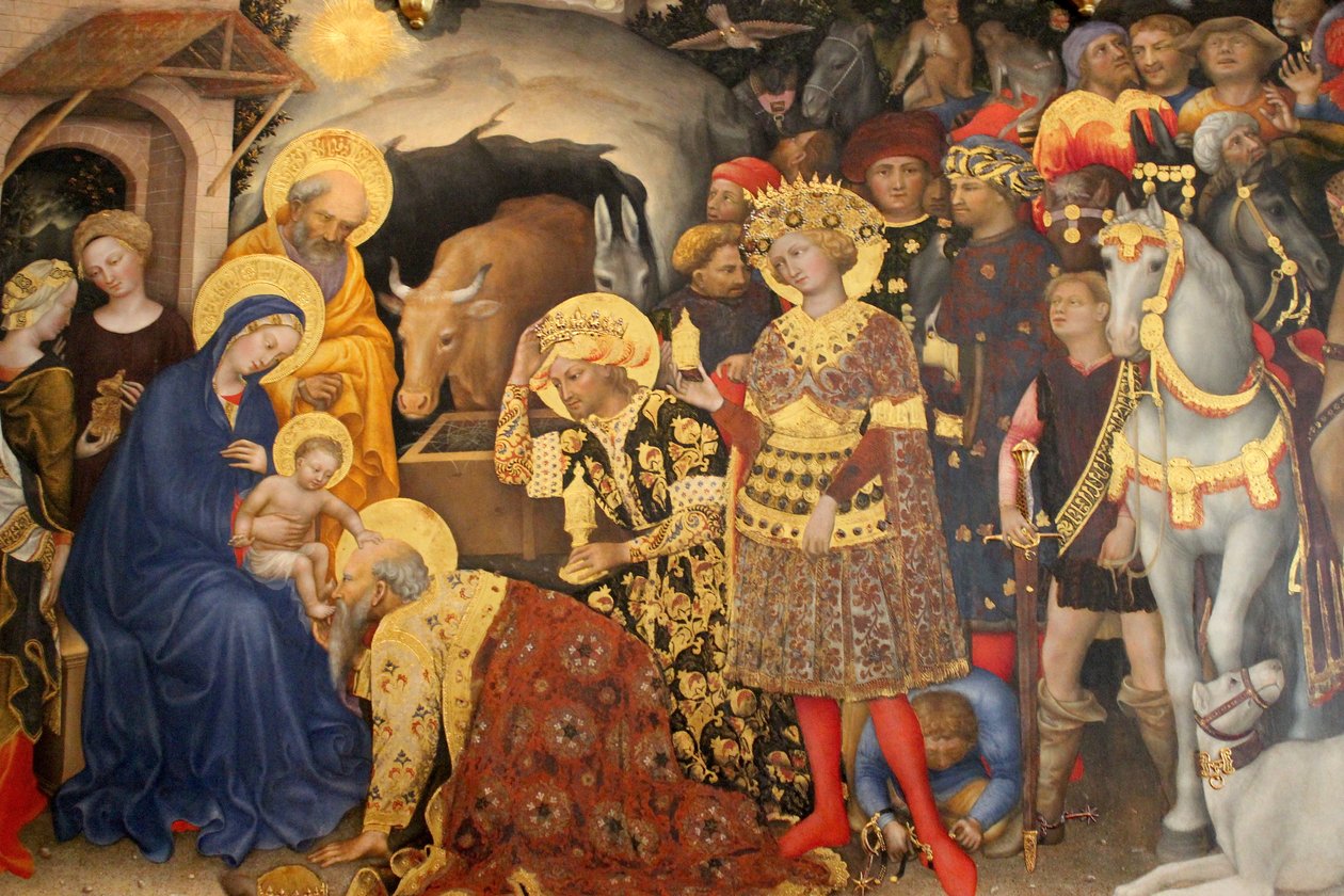 Adoracja Trzech Króli autorstwa Gentile da Fabriano