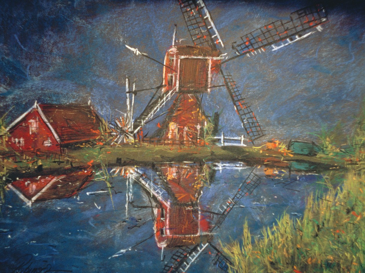 Cob Mill, 1994 autorstwa Geoffrey Robinson
