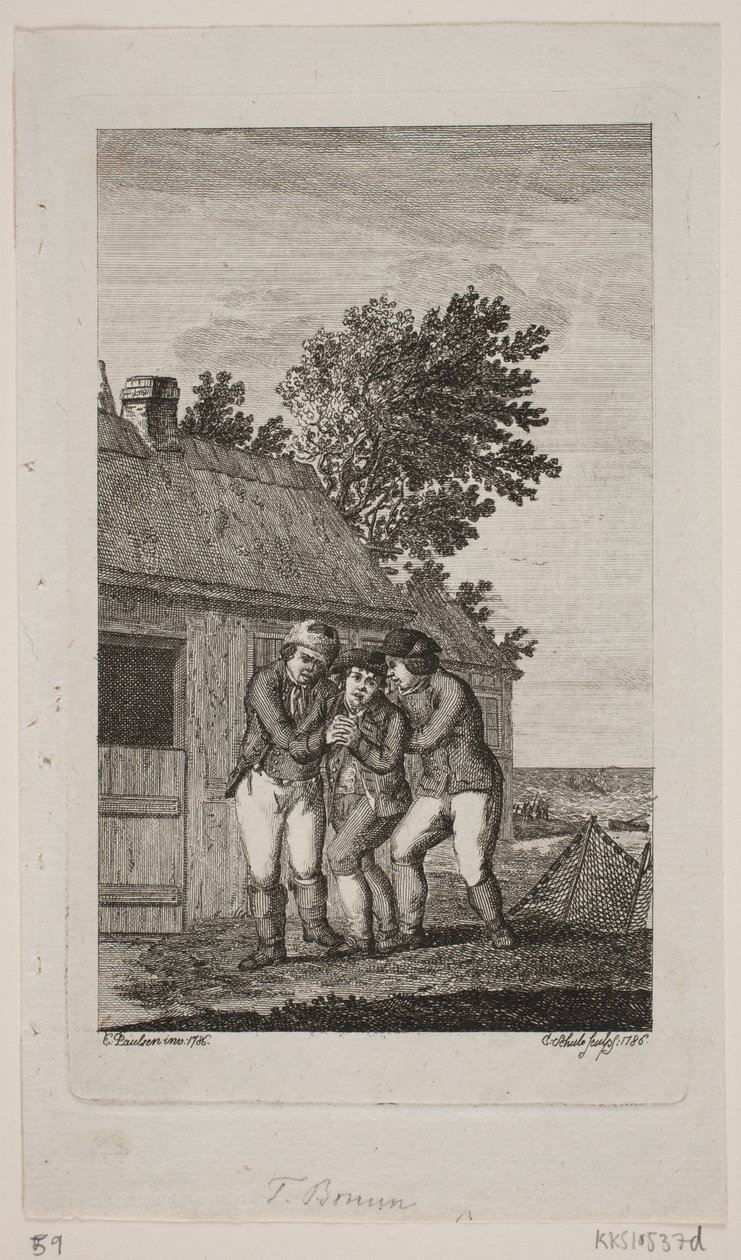T. Bruun autorstwa Georg Christian Schule