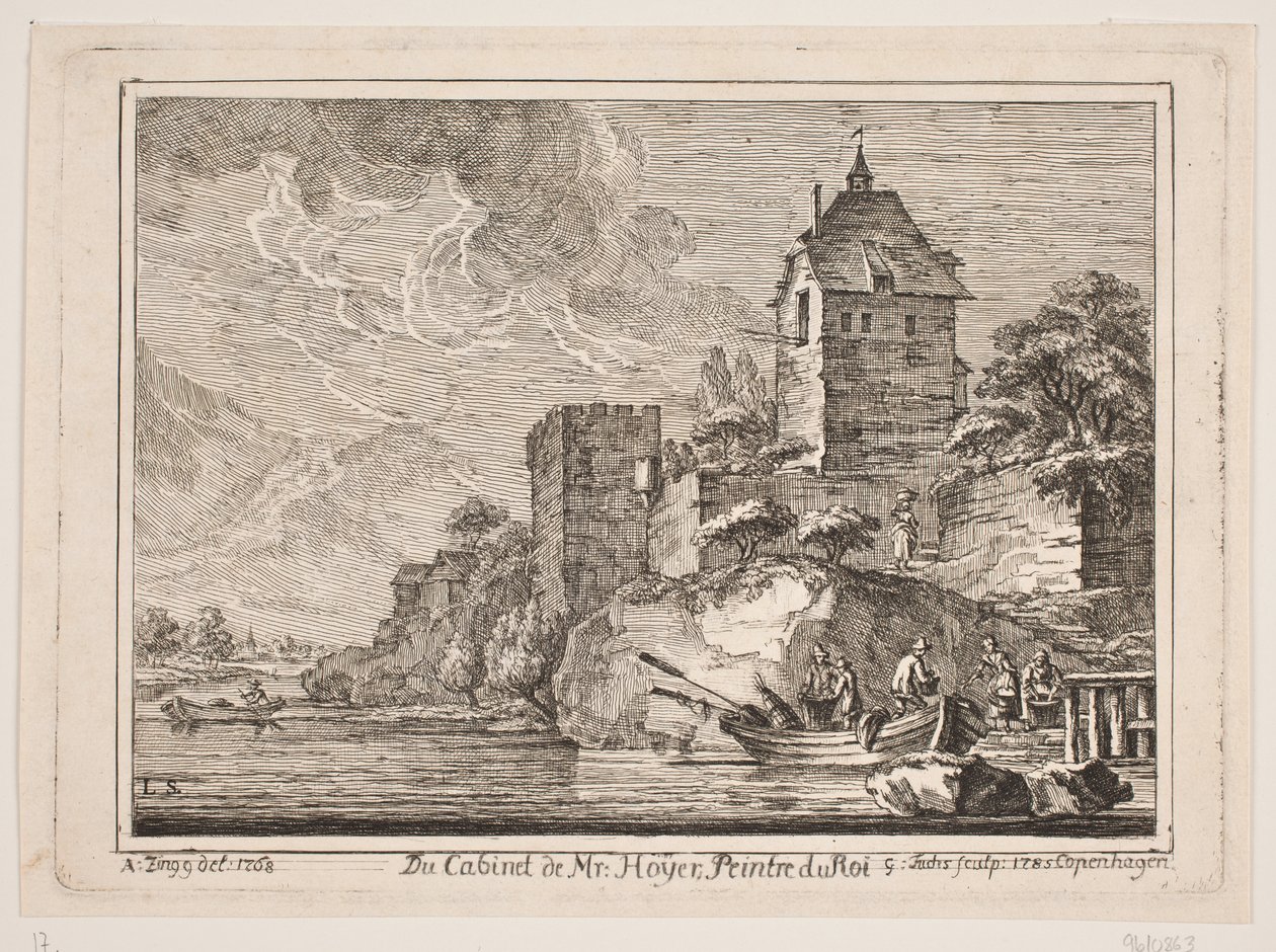Stary zamek autorstwa Georg Mathias Fuchs