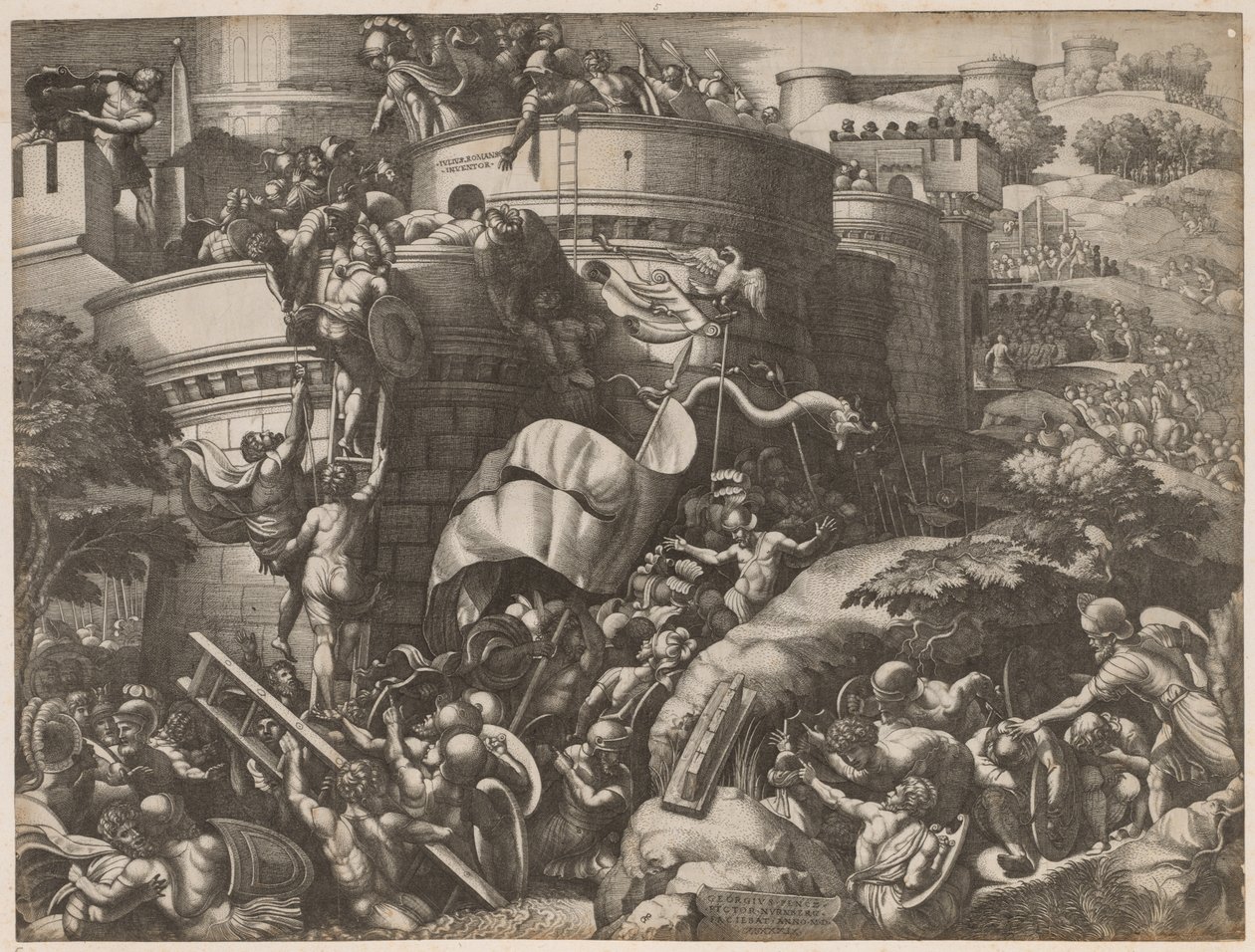 Oblężenie Kartaginy, 1539. autorstwa Georg Pencz