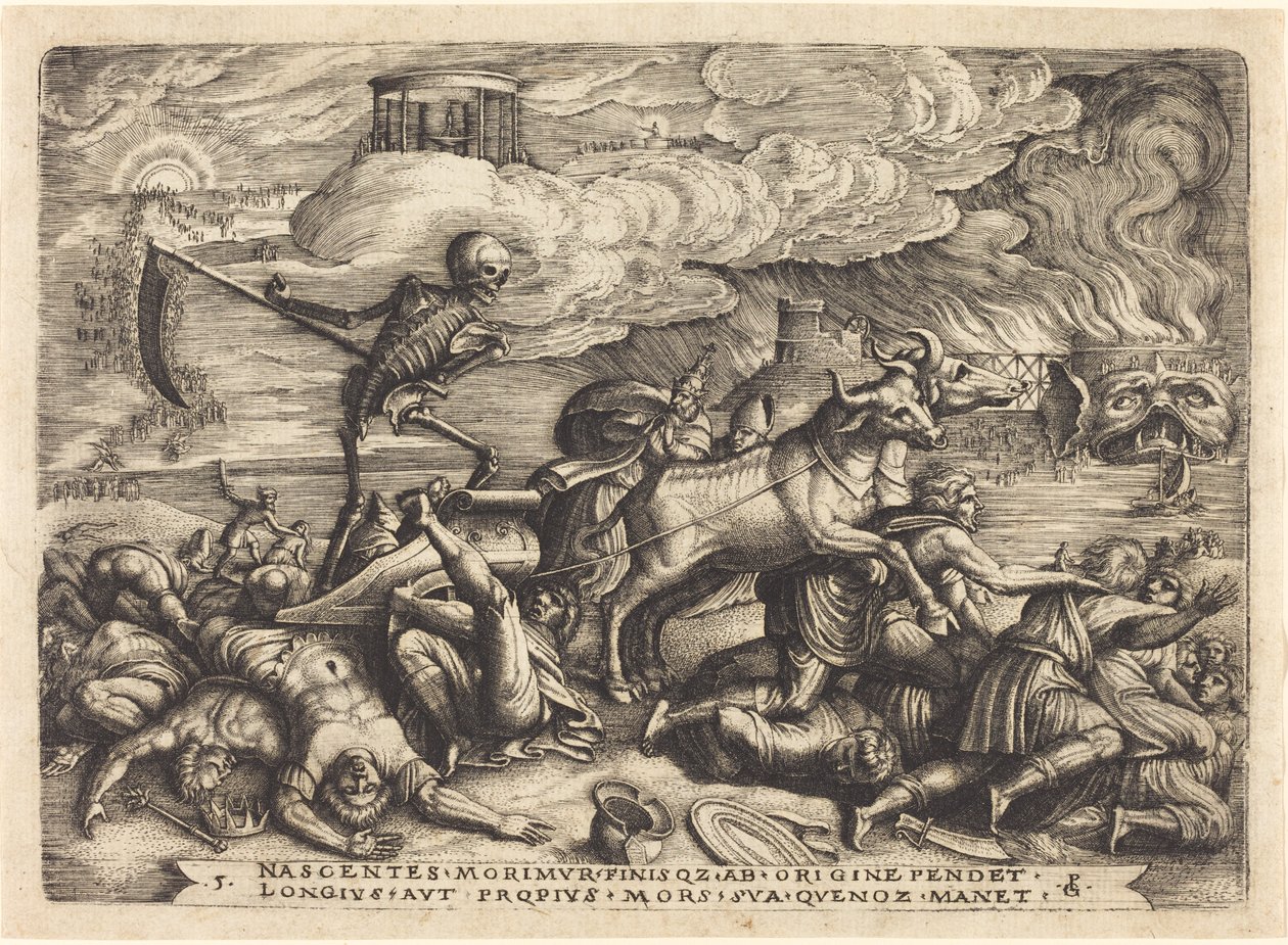 Triumf śmierci autorstwa Georg Pencz