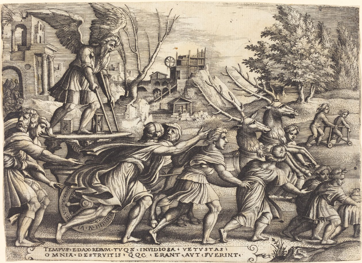 Triumf czasu autorstwa Georg Pencz