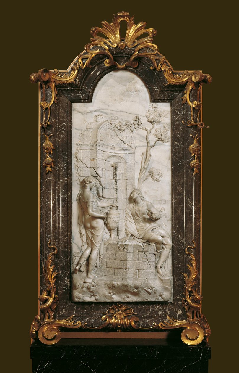 Chrystus i Samarytanka autorstwa Georg Raphael Donner