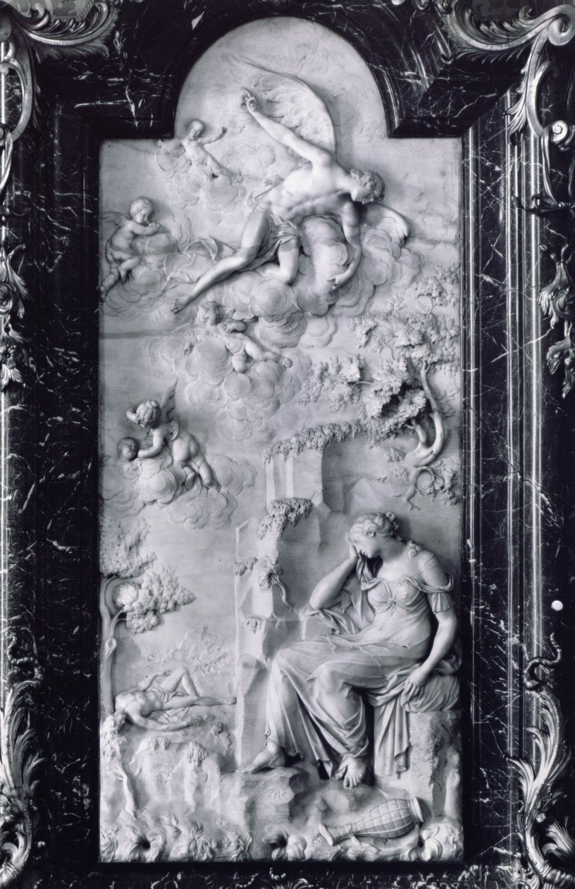 Hagar na pustkowiu autorstwa Georg Raphael Donner