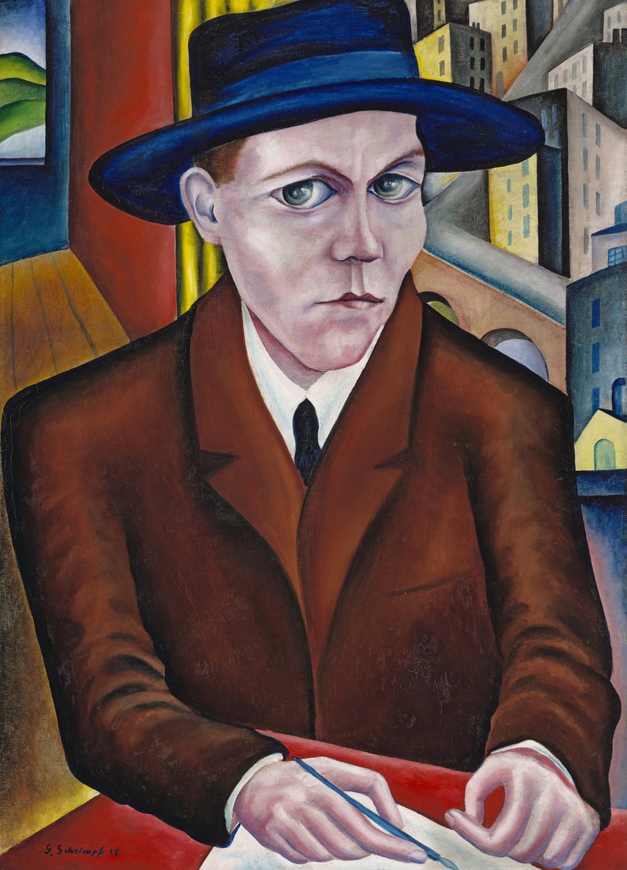 Oskar Maria Graf autorstwa Georg Schrimpf