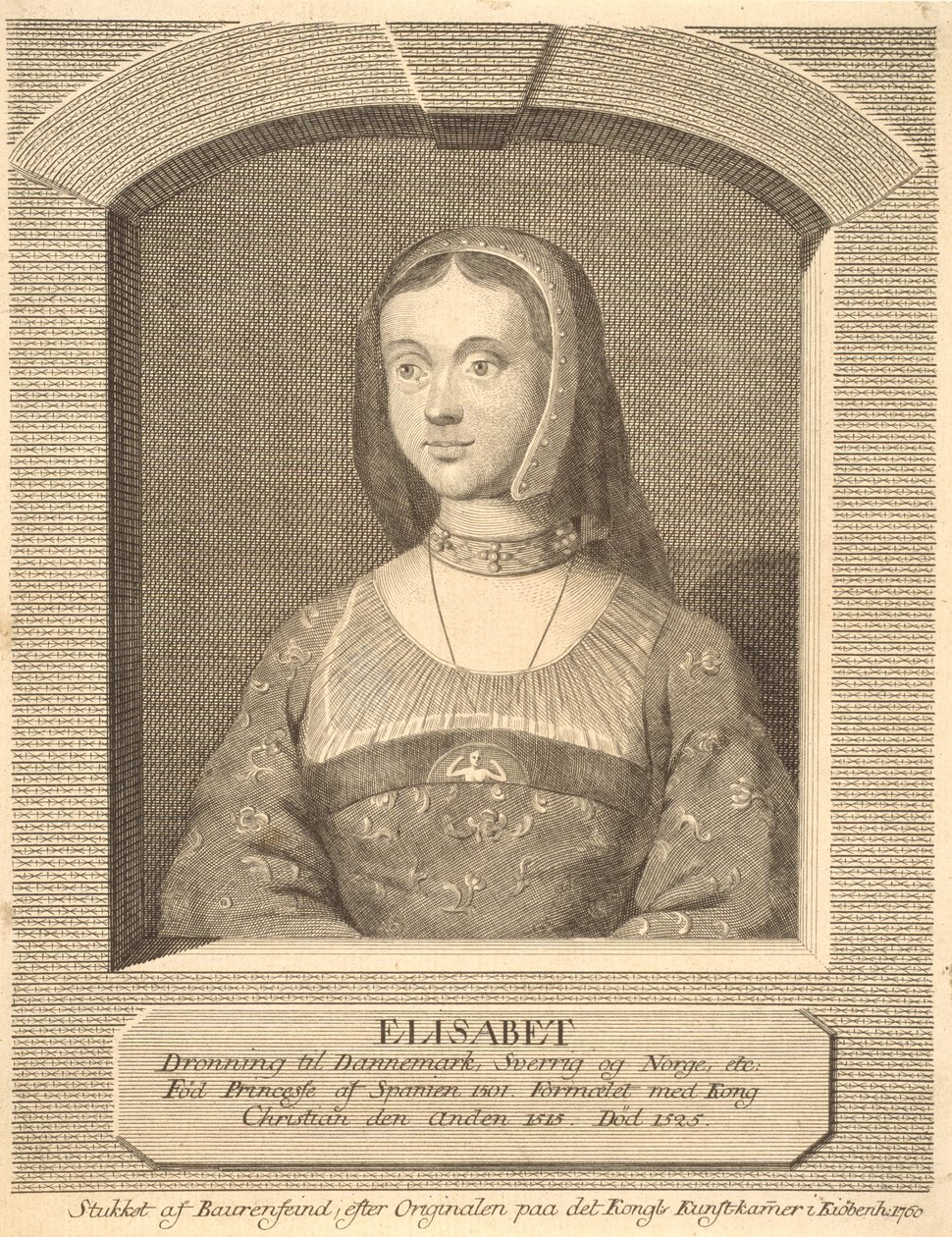 Elisabeth autorstwa Georg Vilhelm Baurenfeind