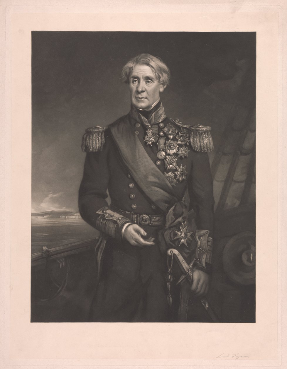 lorda Lyonsa autorstwa Georg Zobel