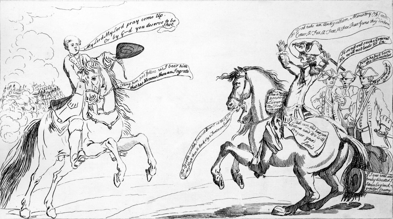 Generał Pompadour, ok. 1759 r. autorstwa George Bickham