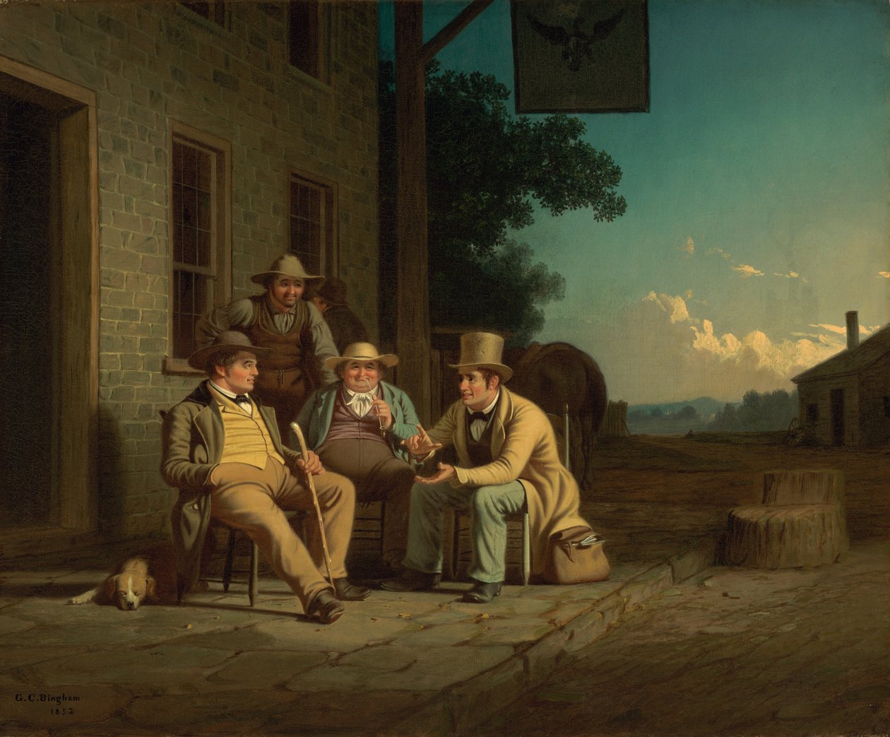 Akwizycja do głosowania autorstwa George Caleb Bingham