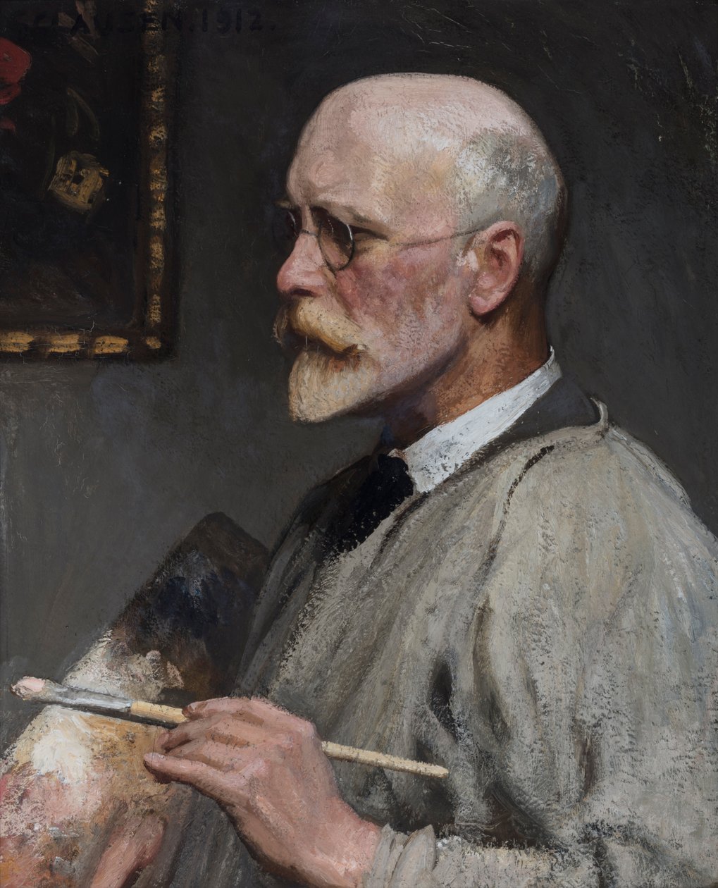 Autoportret, 1912 autorstwa George Clausen