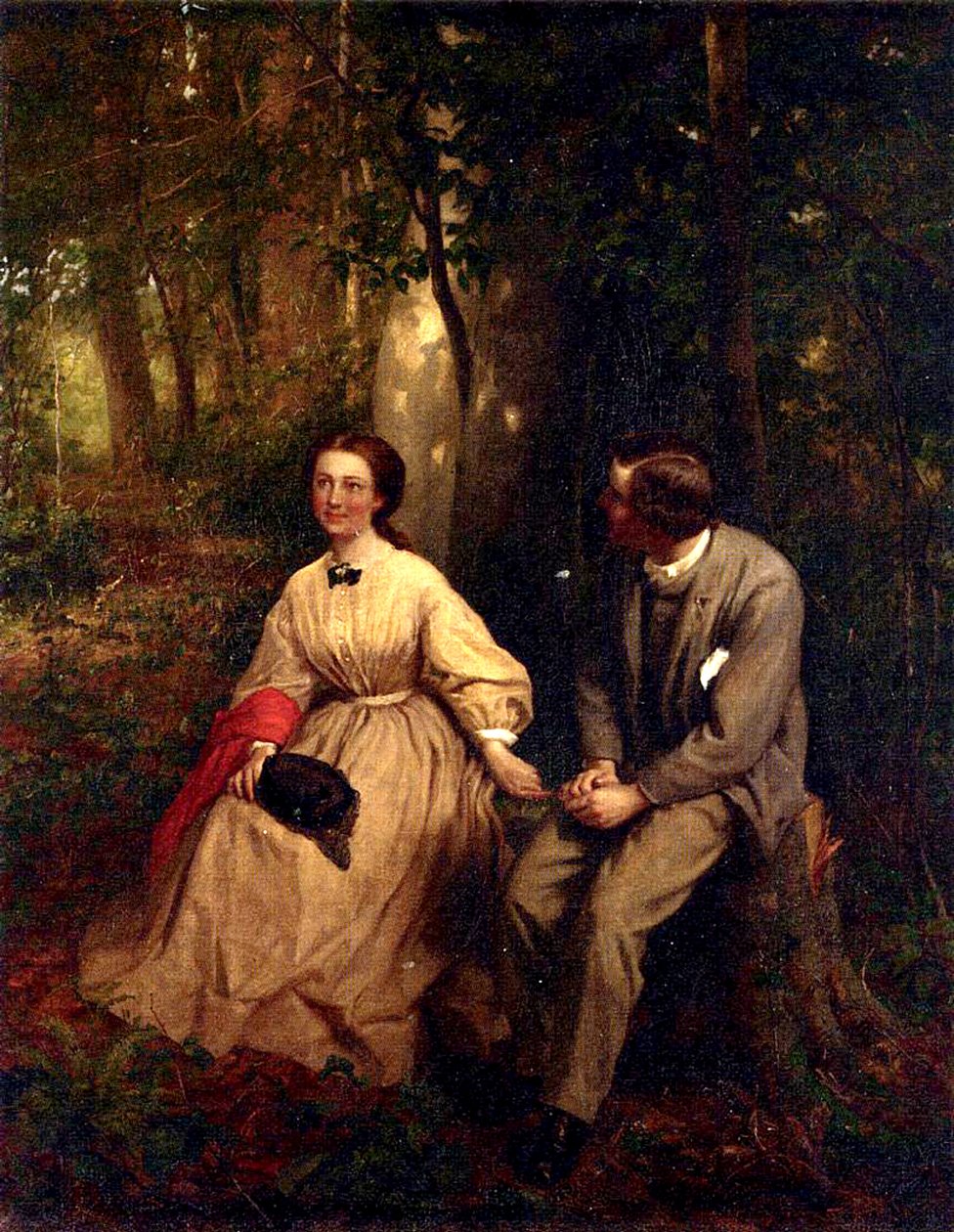 Okres zalotów, 1864-65 autorstwa George Cochran Lambdin