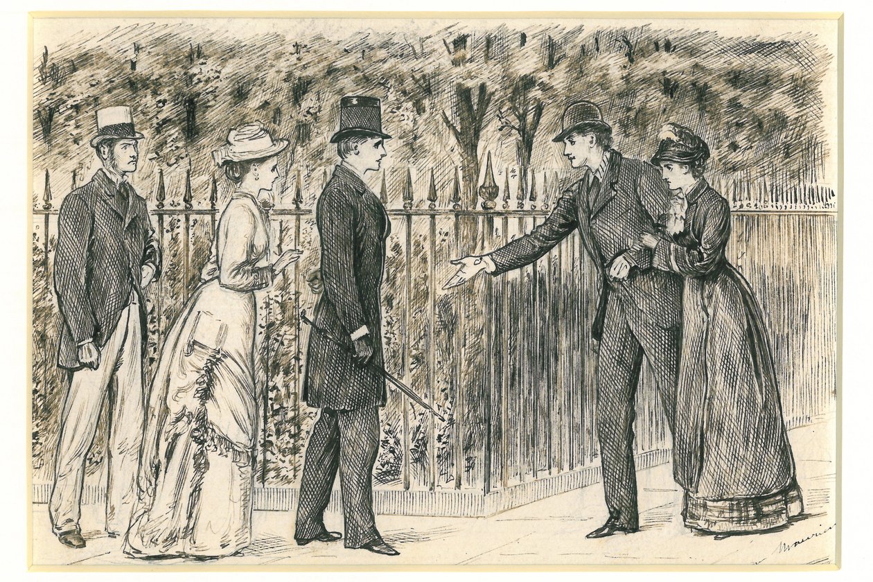 Oswald autorstwa George du Maurier