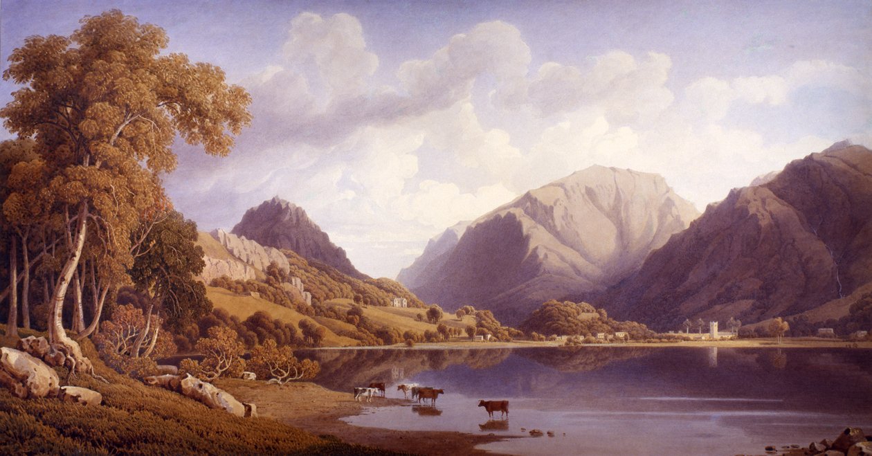 Grasmere, ok. 1830 r. autorstwa George Fennel Robson