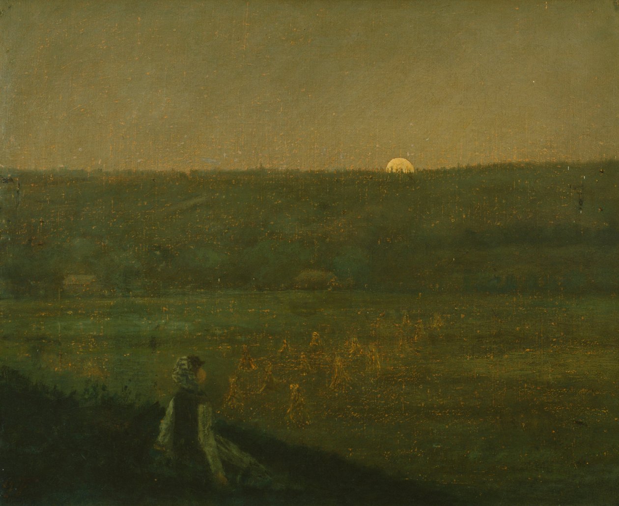 Wschód Księżyca autorstwa George Fuller