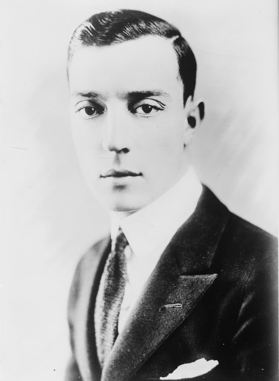 Buster Keaton, ok. 1915 r. autorstwa George Grantham Bain