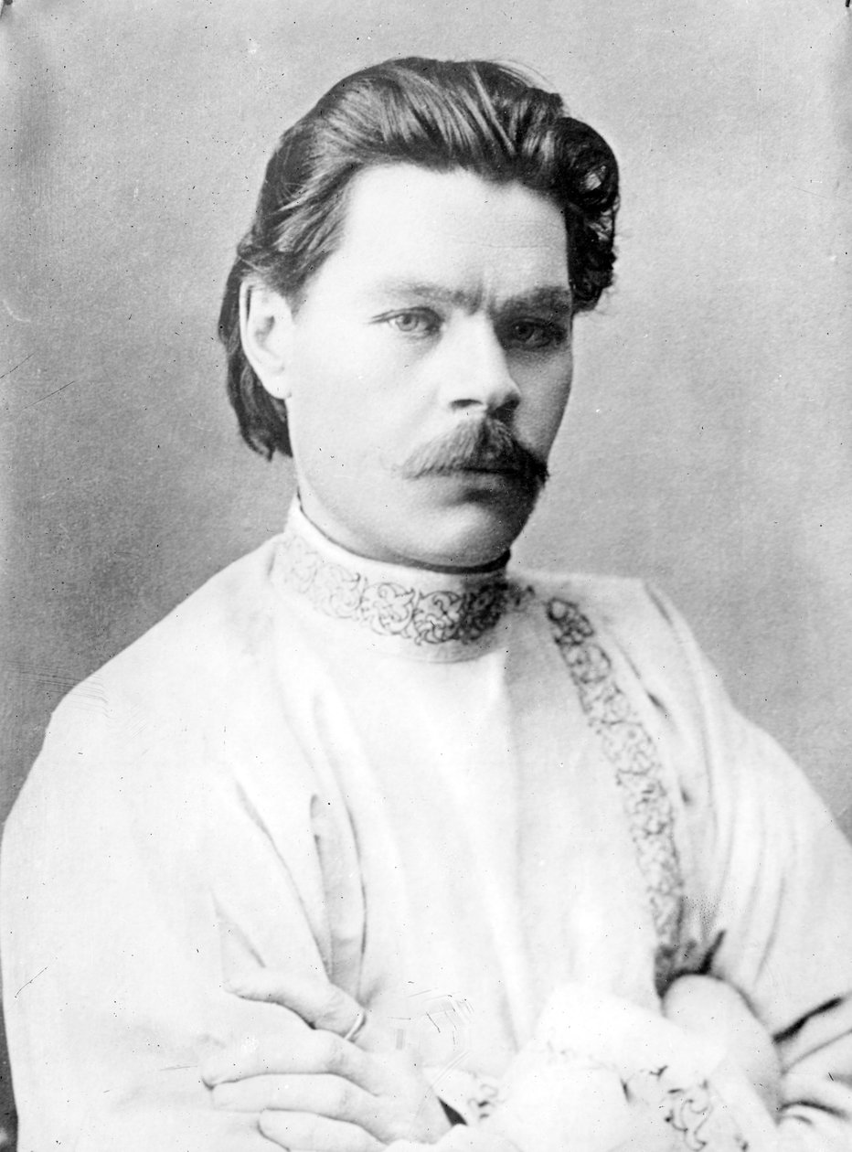 Maksym Gorki, 1910 autorstwa George Grantham Bain