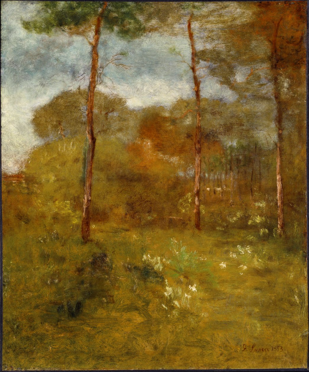 Pomarańczowa Droga, Tarpon Springs autorstwa George Inness