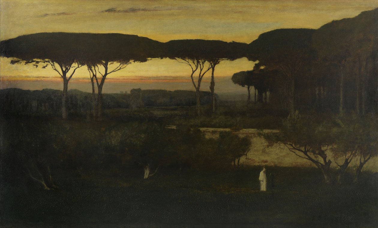 Mnich autorstwa George Inness