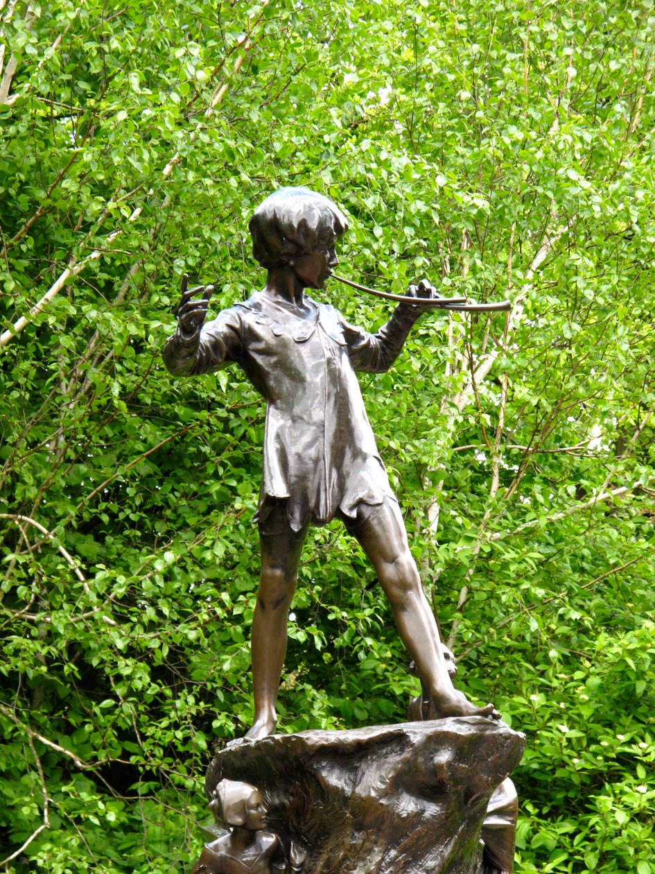 Piotruś Pan, 1912 (brąz) autorstwa George James Frampton