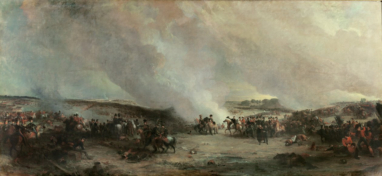 Bitwa pod Waterloo, 1815 autorstwa George Jones