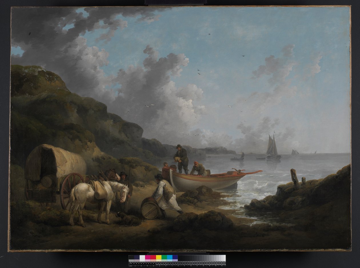 Przemytnicy, 1792 autorstwa George Morland