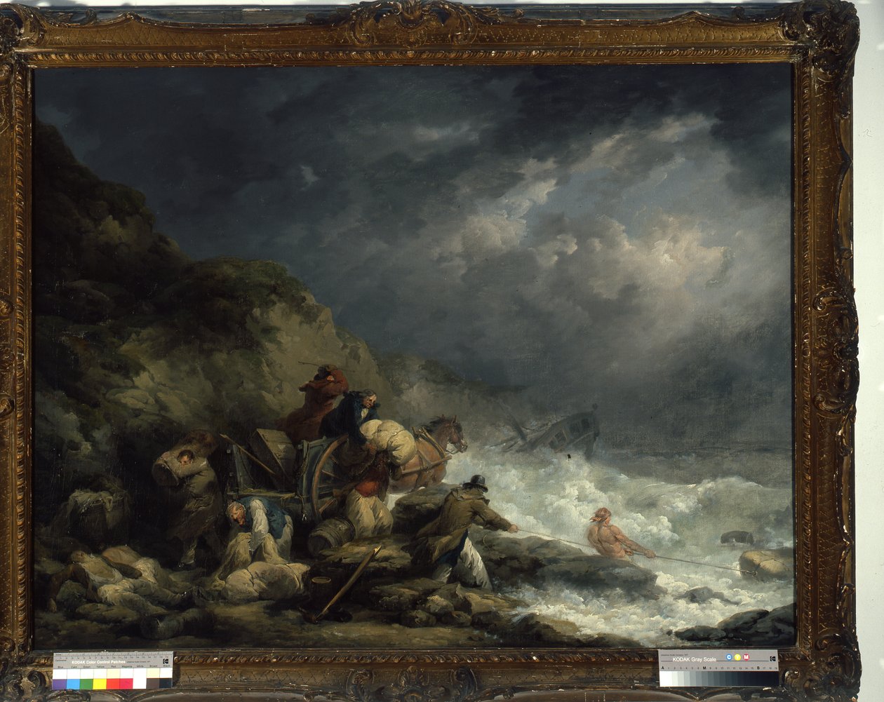 Niszczyciele autorstwa George Morland