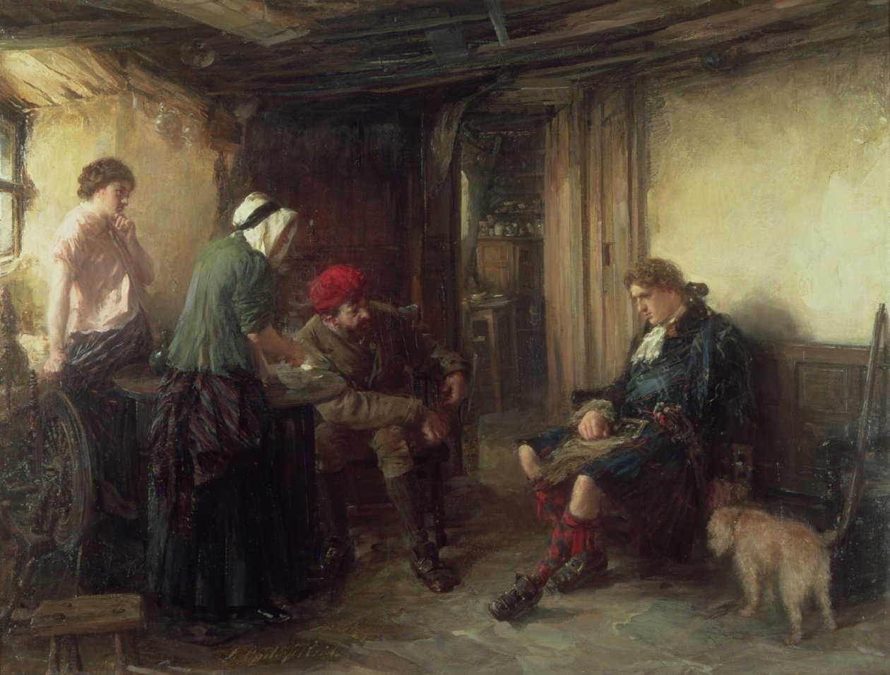 Uciekinier autorstwa George Ogilvy Reid