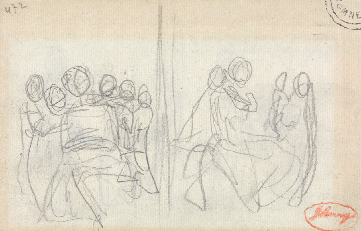 Matka i dzieci – dwa studia autorstwa George Romney