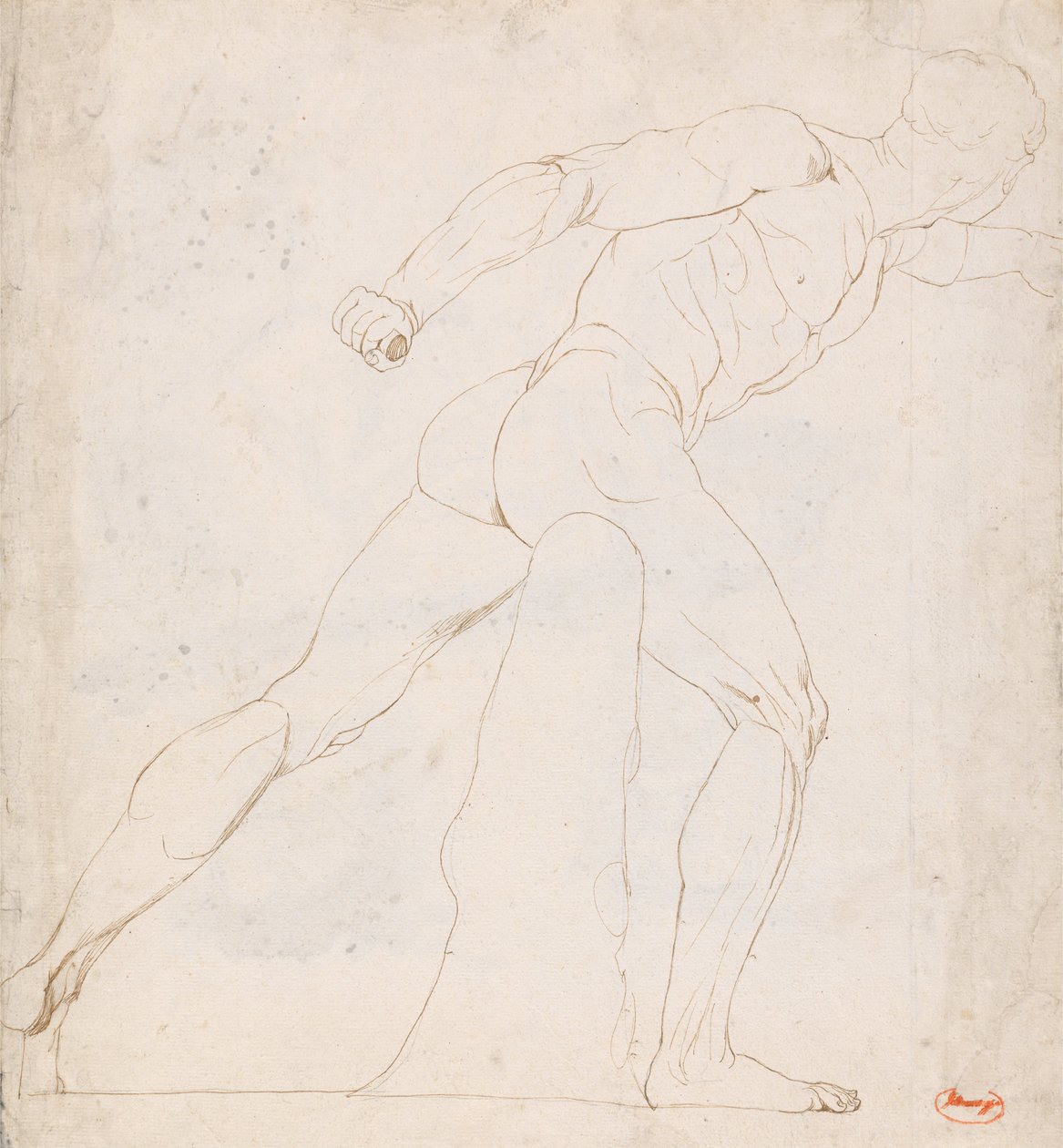 Borghese Gladiator autorstwa George Romney