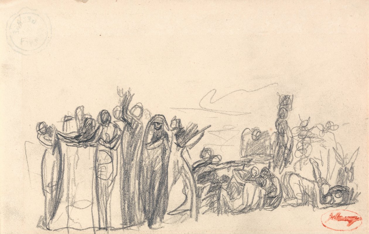 Prawdopodobnie przedmiot przedpotopowy autorstwa George Romney