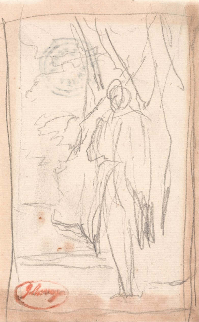 Stojąca postać autorstwa George Romney