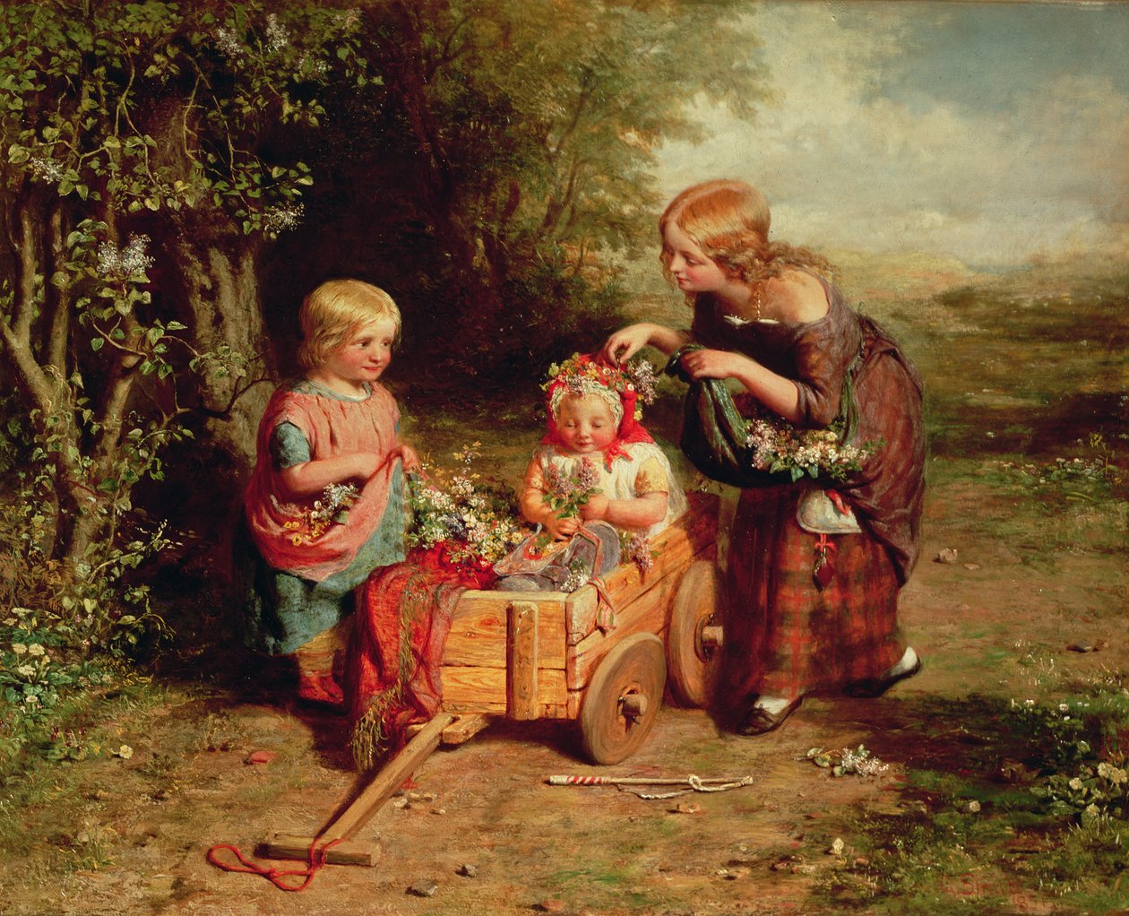 Kwiaty wiosenne autorstwa George Smith