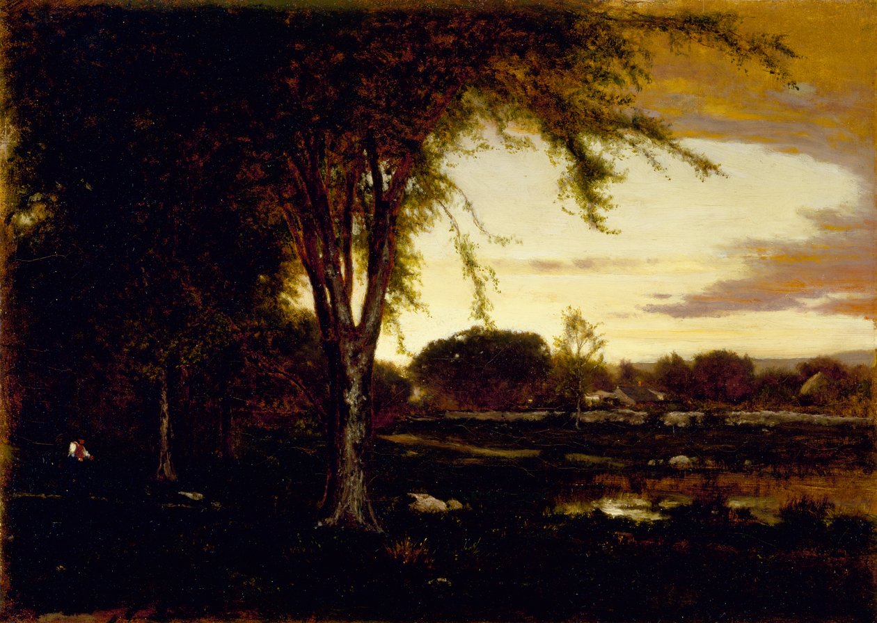 Krajobraz, 1866 autorstwa George Snr. Inness