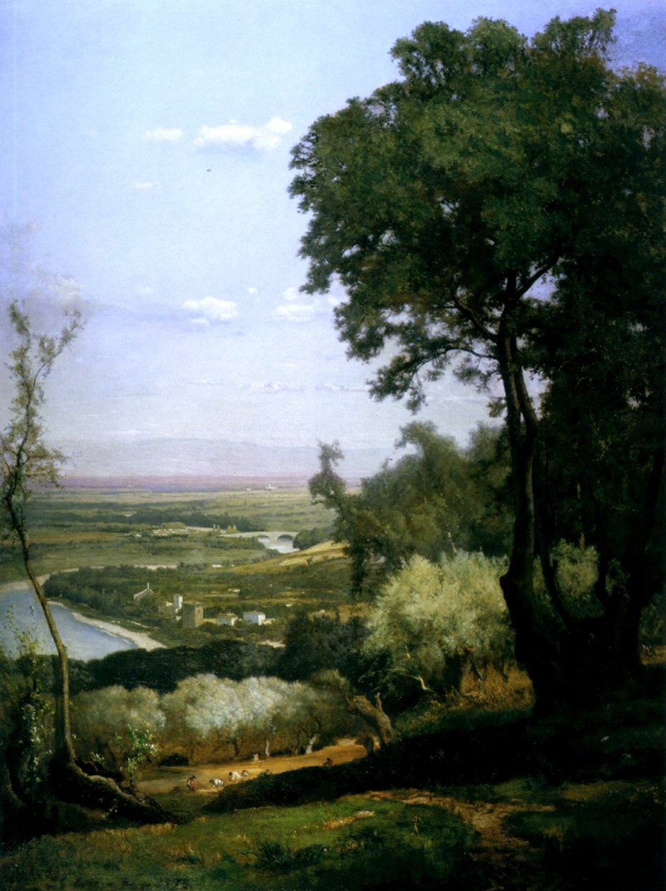 Niedaleko Perugii, Włochy, 1872 autorstwa George Inness