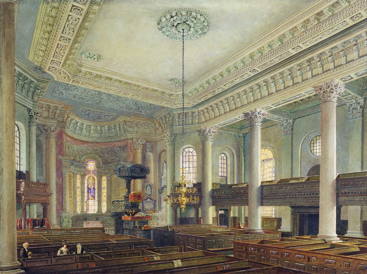 Św. Pawła, Deptford autorstwa George Snr Scharf