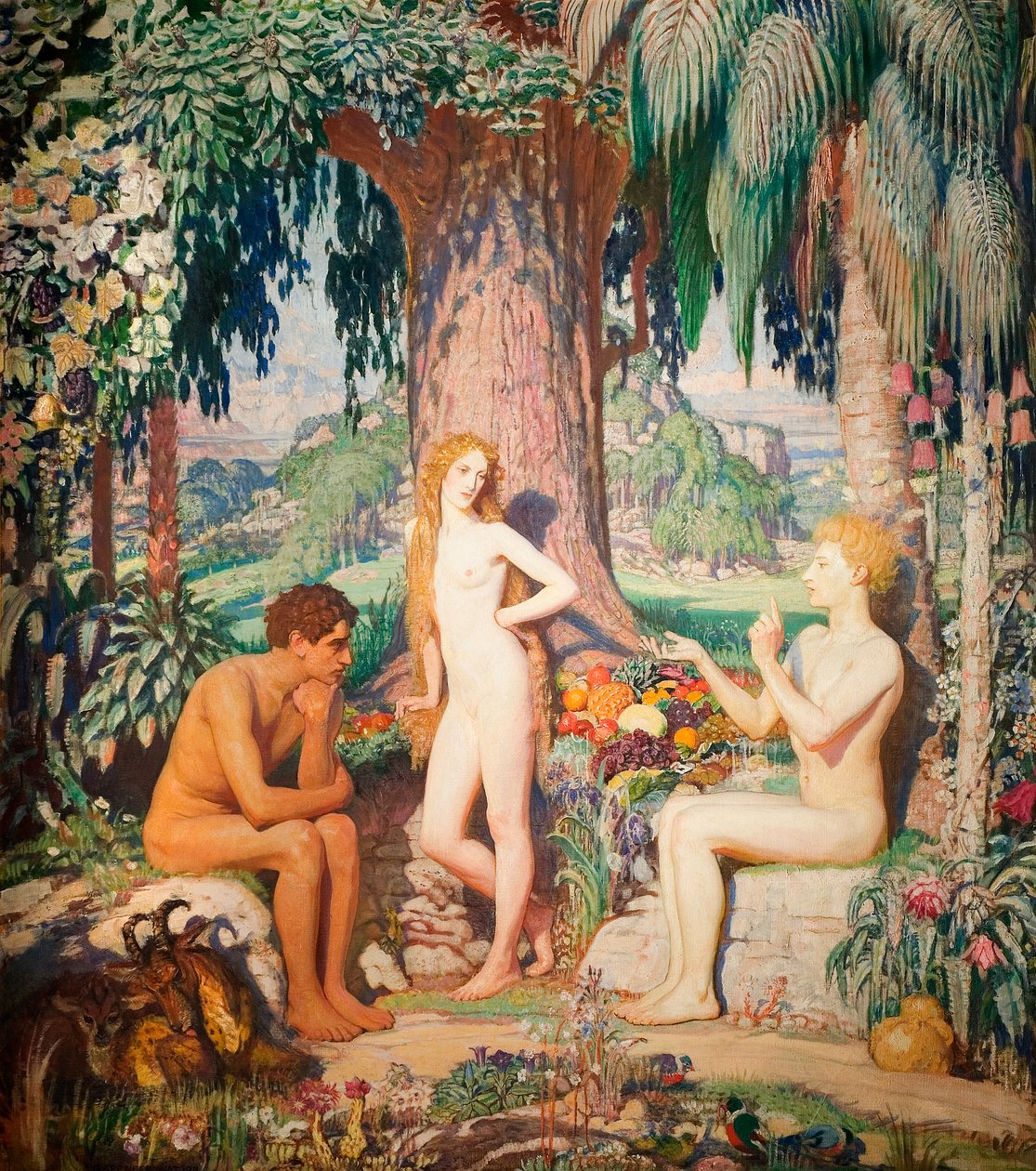 Stworzenie, 1921 autorstwa George Spencer Watson