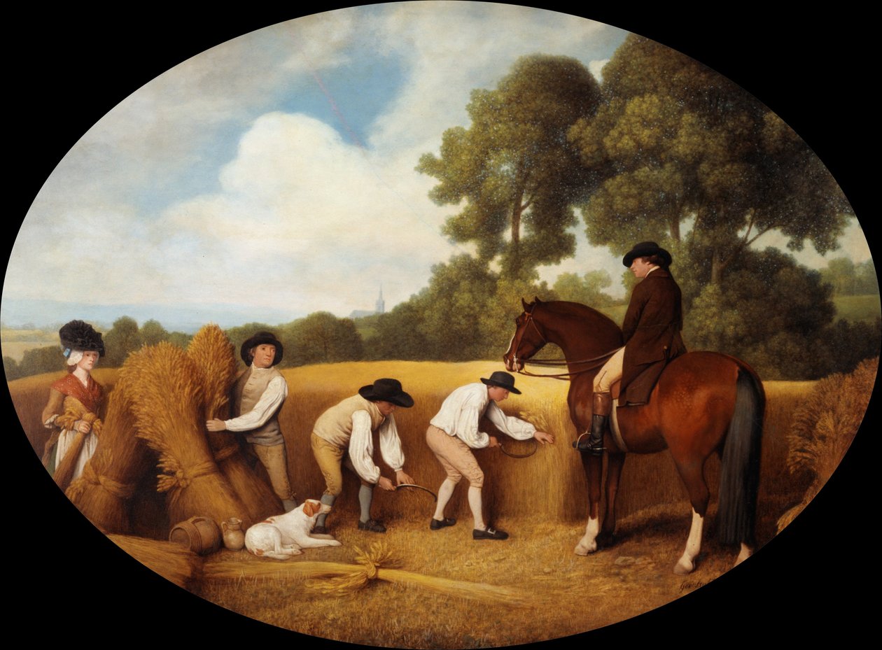 Żniwiarze autorstwa George Stubbs