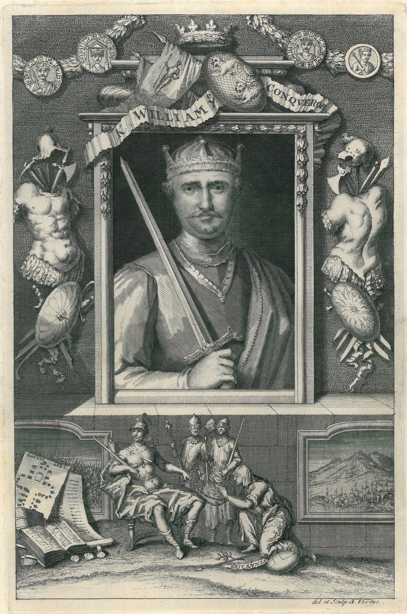 Wilhelm Zdobywca autorstwa George Vertue