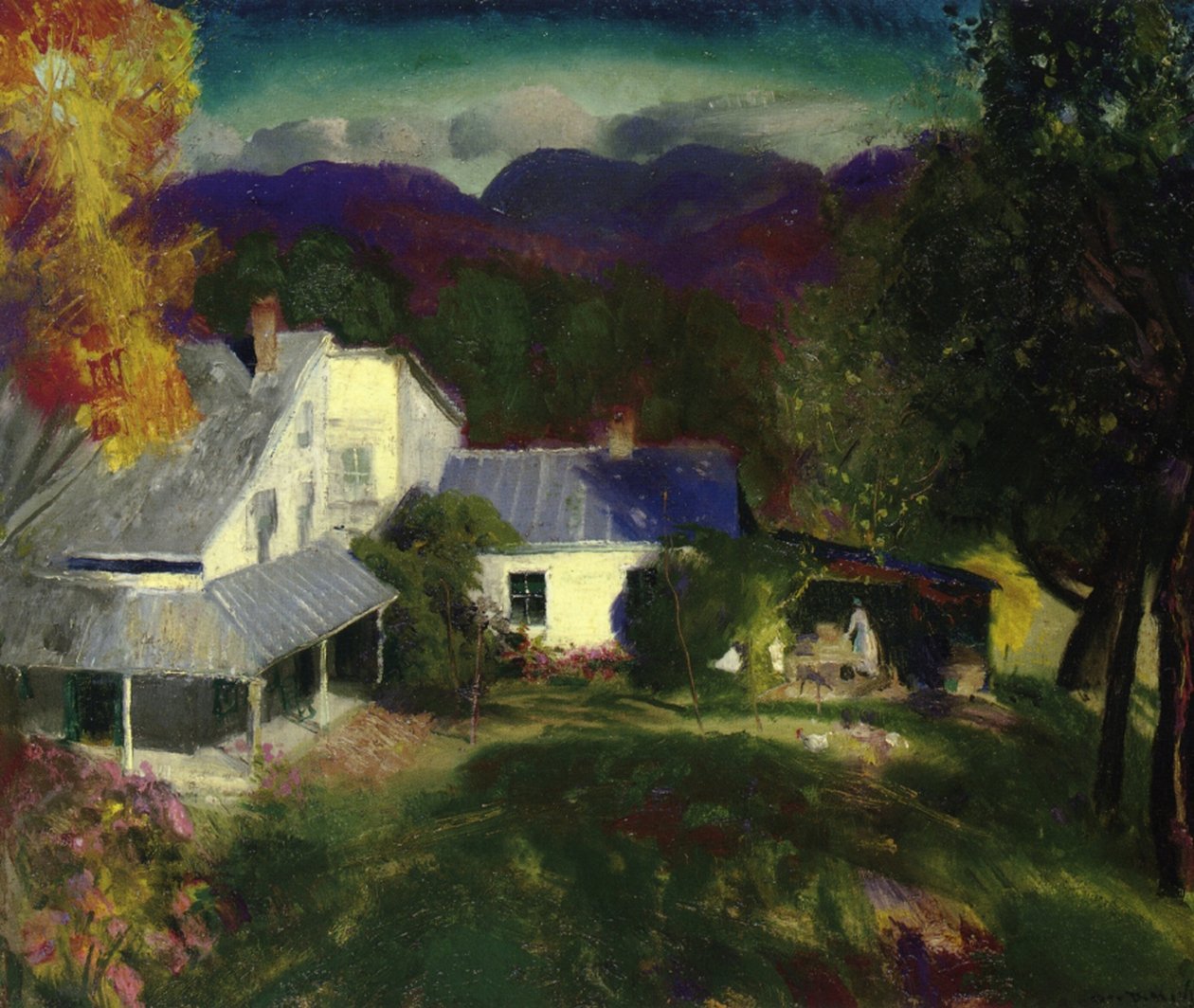 Farma górska, 1920 r. autorstwa George Wesley Bellows