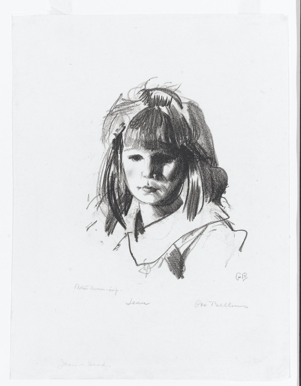 Jean 1921, Pierwszy Kamień, 1921 autorstwa George Wesley Bellows