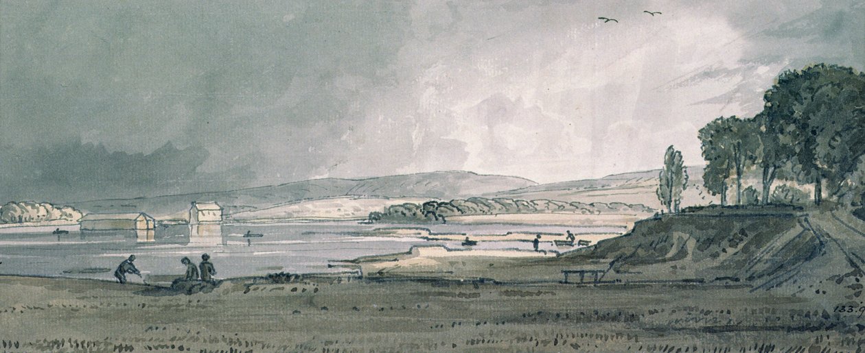 Prom Yarmouth, Wyspa Wight autorstwa George the Younger Barret