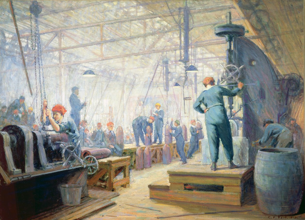 Kobiety Operatorki autorstwa George Agnew Reid
