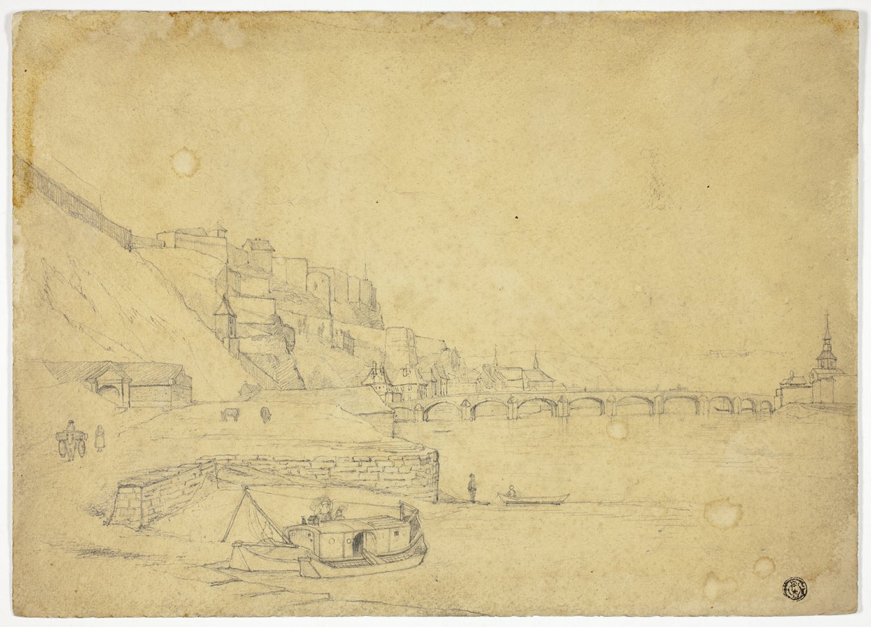 Cytadela w Namuru autorstwa George Arthur Fripp