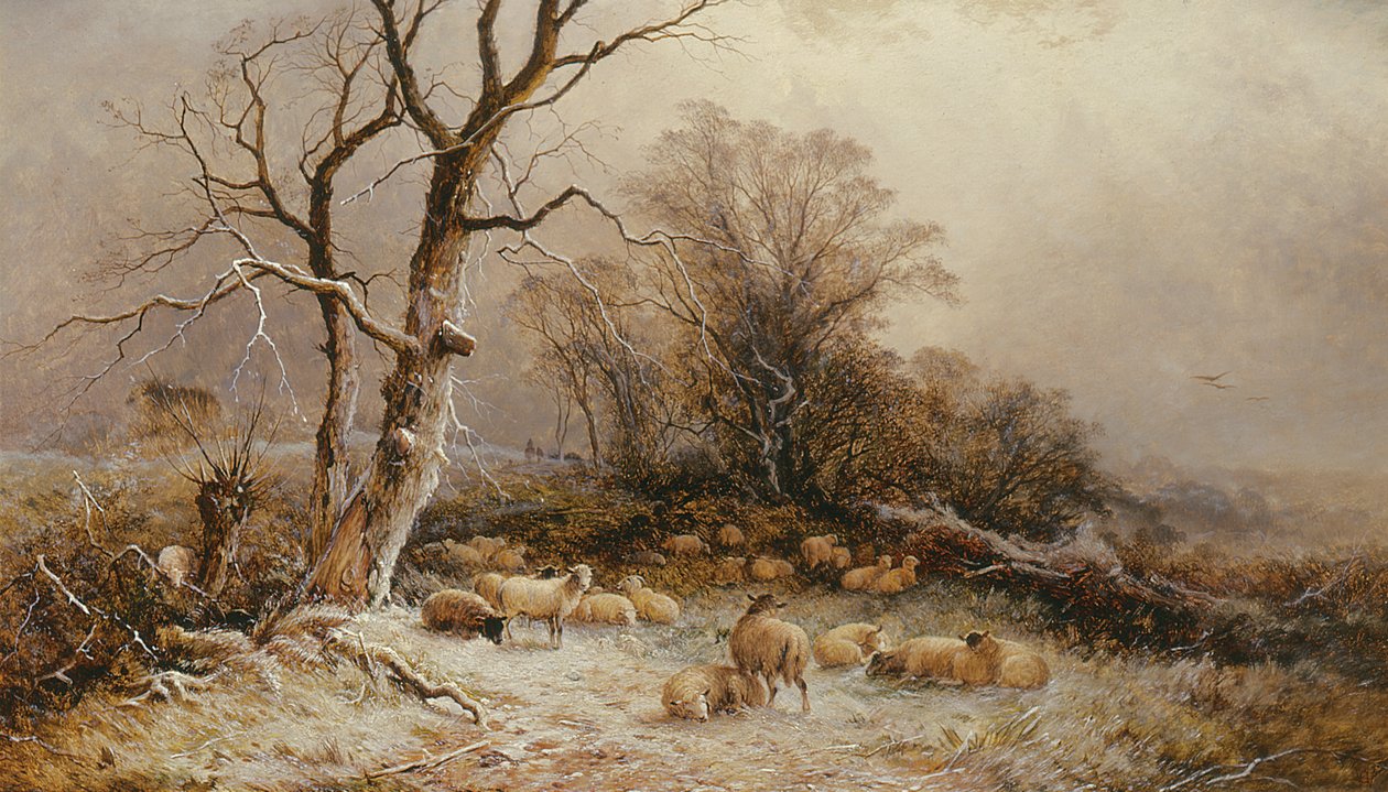 Szron autorstwa George Augustus Williams