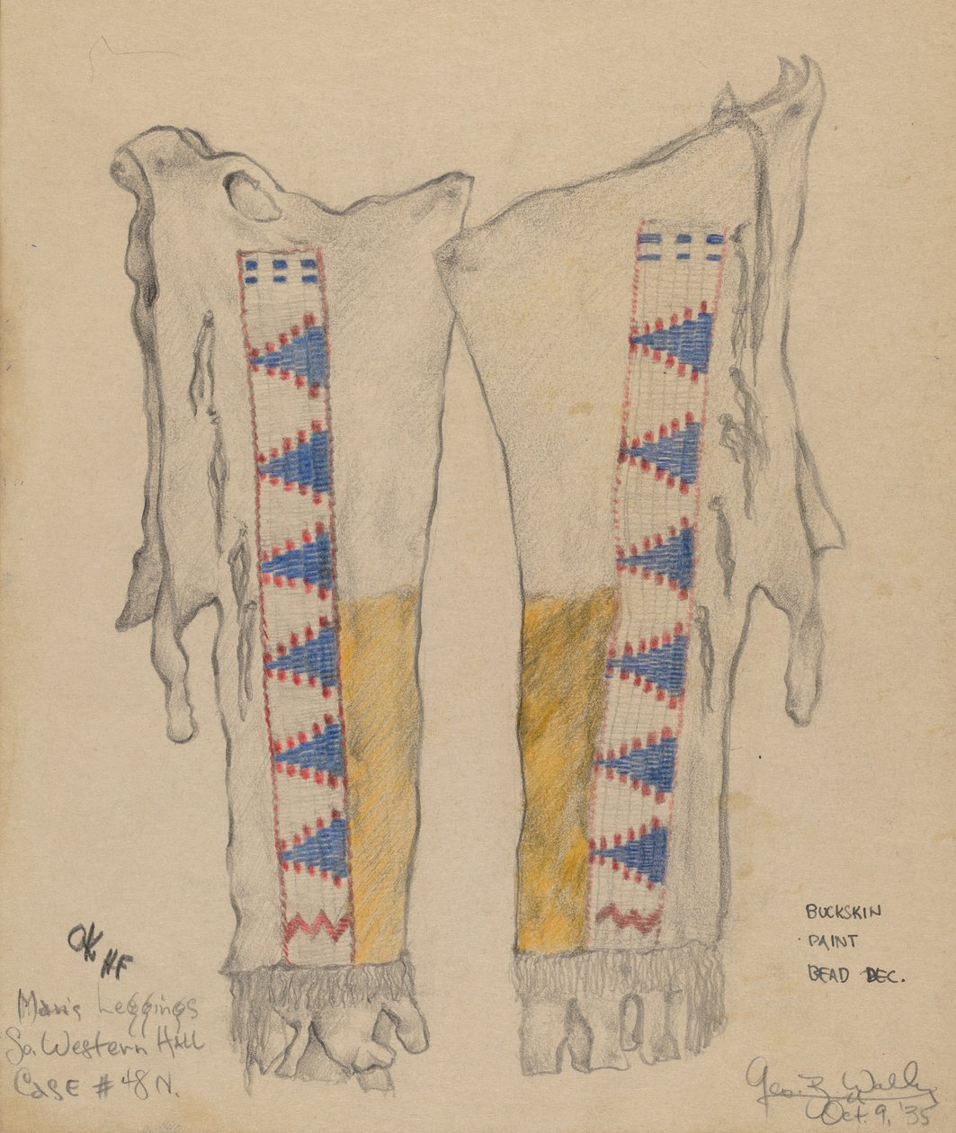 Legginsy autorstwa George B. Wally