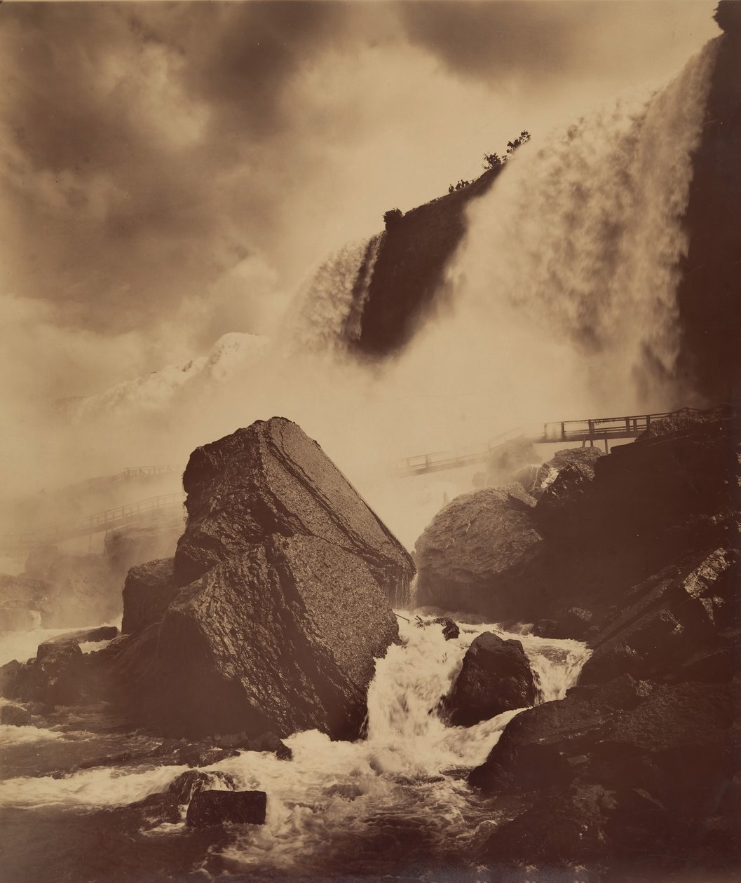 Wodospad Niagara, ca. 1888. autorstwa George Barker