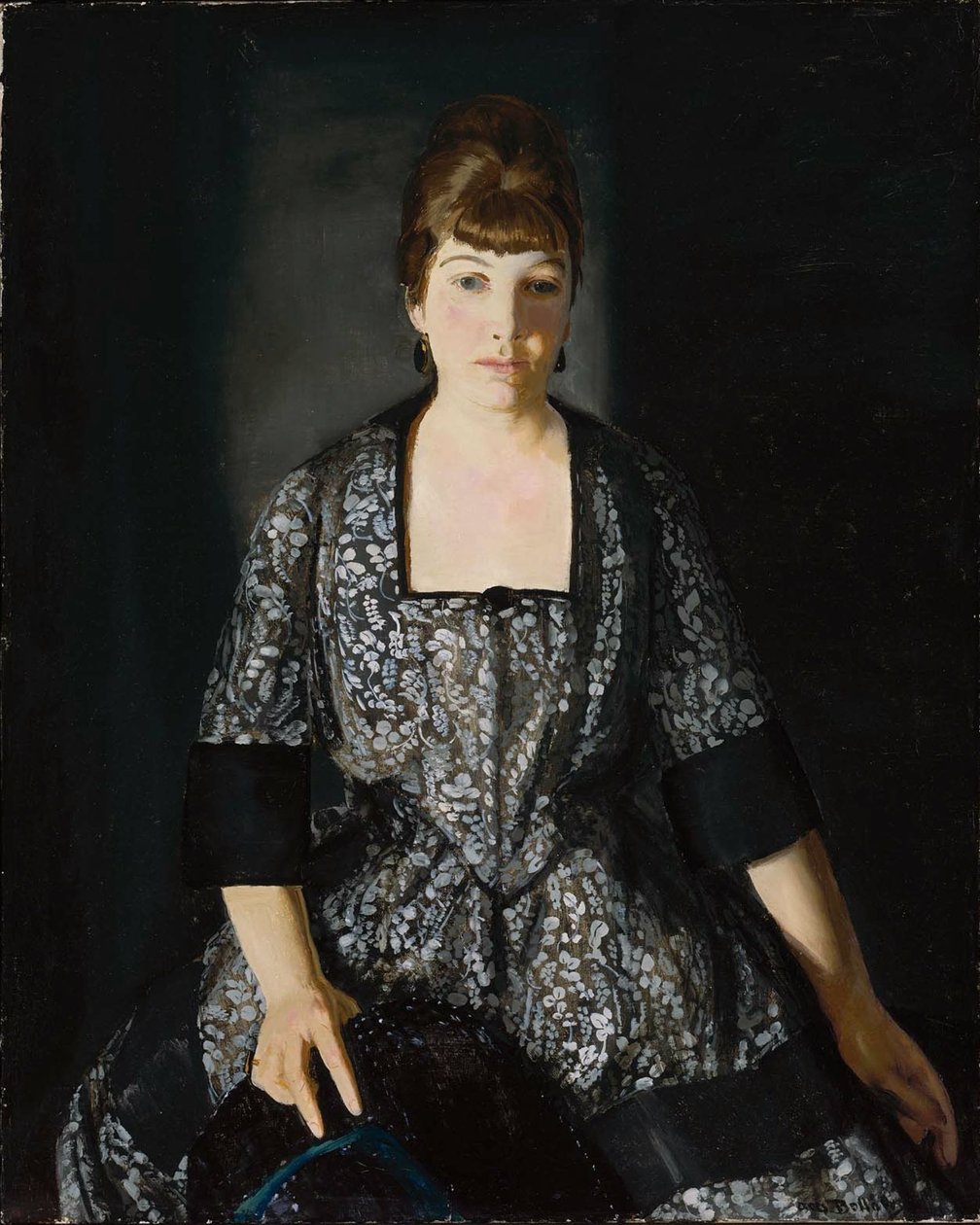 Emma w czarnym nadruku autorstwa George Bellows