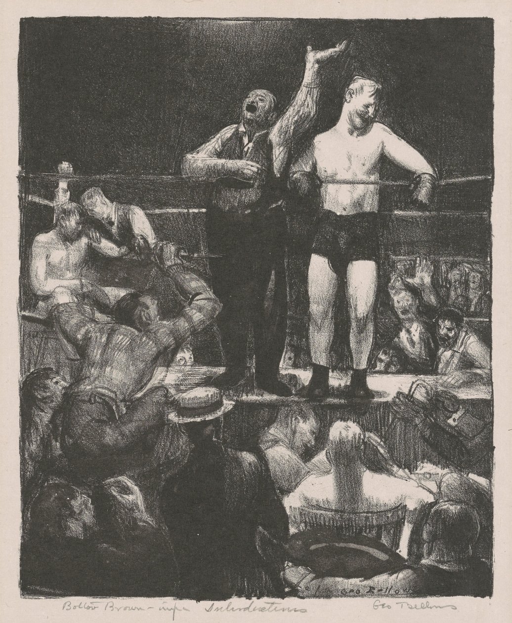 Przedstawienia autorstwa George Bellows