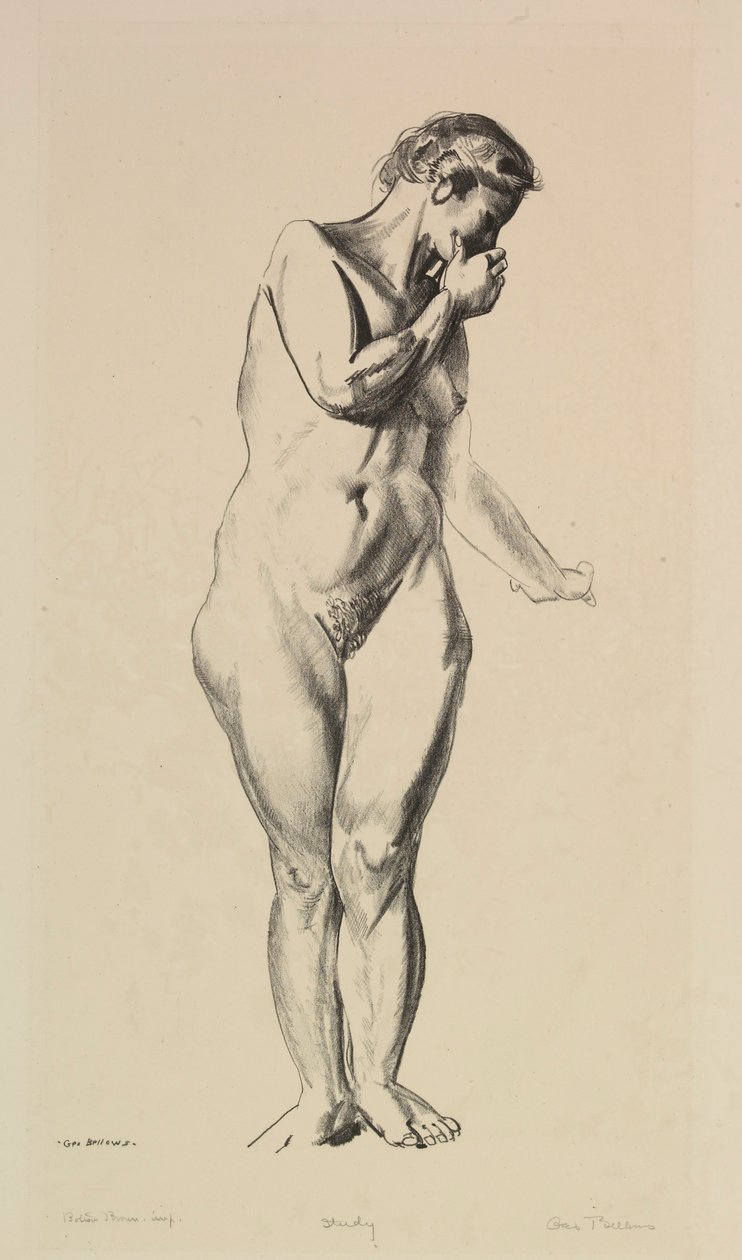 Studium aktu autorstwa George Bellows